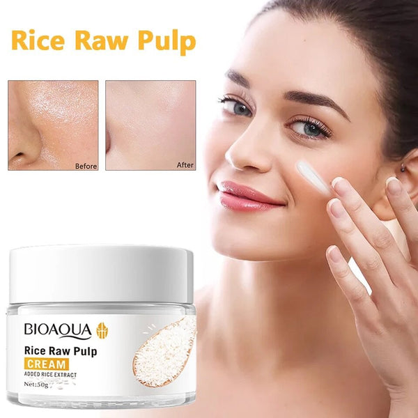 Rice Glow Moisturizing Cream by Bioaqua (50g)