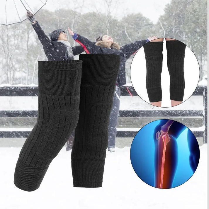 2 Pcs Wool Warm Kneecap Trendrove