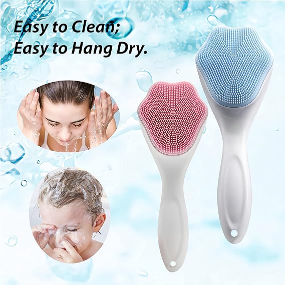 2 PCS MEDICATED FACIAL CLEANSING BRUSH Trendrove