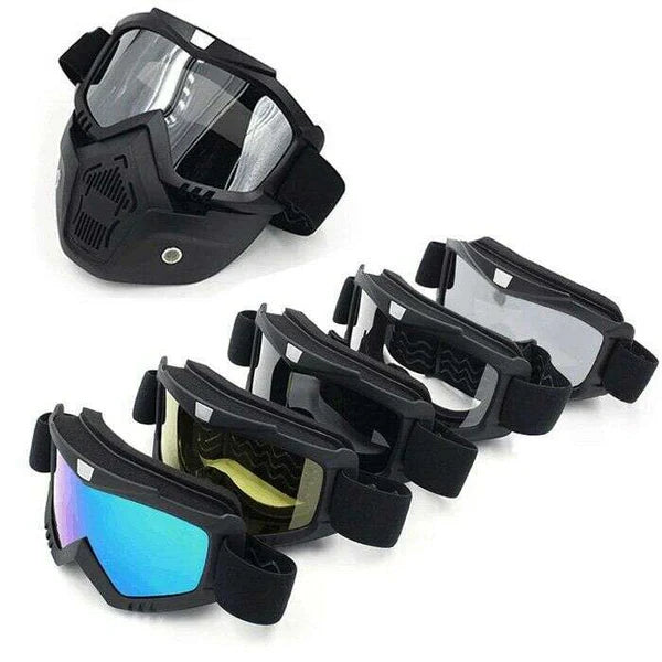 Motorcycle Mask for Protection Premium Glass Trendrove